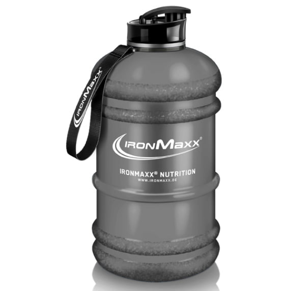 IronMaxx, Шейкер IM Water Gallon, сірий - матовий, 2200 мл