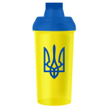 Шейкер Жовто-блакитний з Гербом України Shaker bottle 700 ml - yellow UA flag Шейкер Жовто-блакитний з Гербом України Shaker bottle 700 ml - yellow UA flag