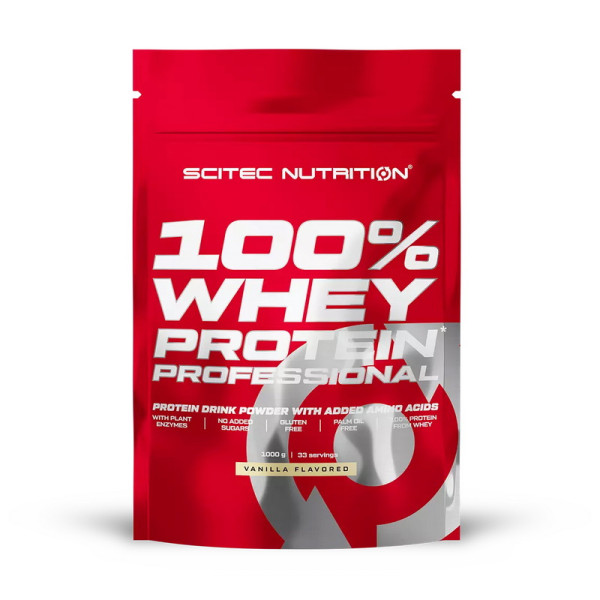 Сывороточный протеин Scitec Nutrition 100% Whey Protein Professional (1 кг)