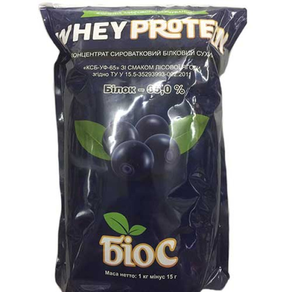 Whey protein Біос (Гадяч) 65 % (1 кг) Whey protein Біос (Гадяч) 65 % (1 кг)