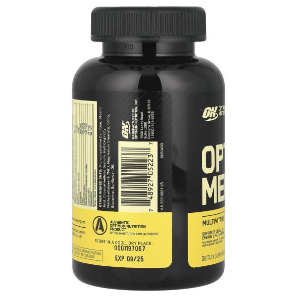 Витаминно-минеральный комплекс для мужчин Optimum Nutrition Opti-Men 90 таблетс Витаминно-минеральный комплекс для мужчин Optimum Nutrition Opti-Men 90 таблетс