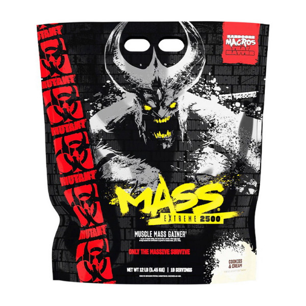 Гейнер Mutant Mass Extreme 2500 - 5.45 кг Гейнер Mutant Mass Extreme 2500 - 5.45 кг