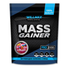 Гейнер  Willmax - Mass Gainer 2000g