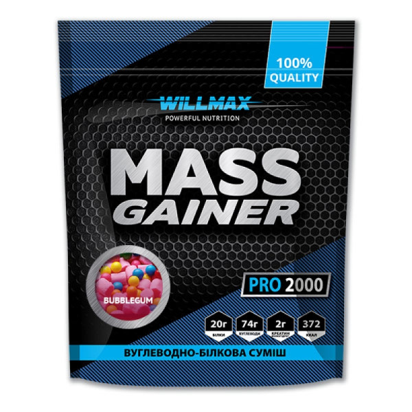 Гейнер Willmax - Mass Gainer 2000g
