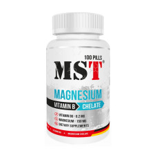Magnesium Chelate Vitamin B - 100 pills