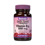Bluebonnet nutrition vitamin b12 2000 mcg 90 chew tab raspberry