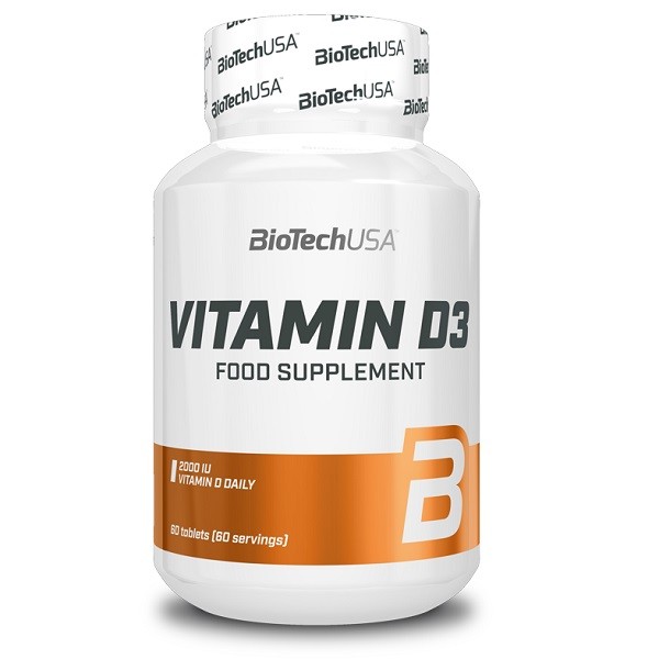 Вітамін D3 BioTech Vitamin D3, 60 таблеток