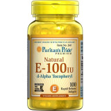 Вітамін E Vitamin E Puritan's Pride 100 IU, 100 капсул