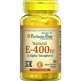 Витамин E Vitamin E Puritan's Pride 400 IU, 50 капсул Витамин E Vitamin E Puritan's Pride 400 IU, 50 капсул