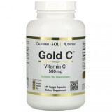 Витамин C, California GOLD Nutrition "Gold C" для поддержки иммунитета, 500 мг (240 капсул)