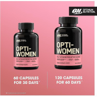 Мультивітаміни для жінок Optimum Nutrition Opti-Women 120 капсул
