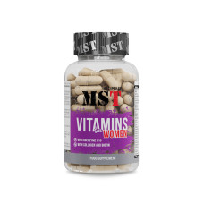 Вітаміни для Жінок з колагеном, MST Vitamins for Woman – 90 капсул