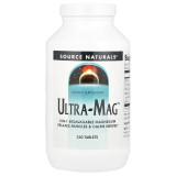 Магний, Source Naturals, Ultra-Mag, 240 таблеток