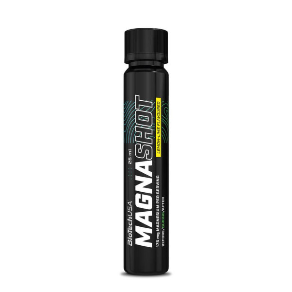 Магний в шотах BioTech USA Magna Shot 20*25 ml со вкусом Лимон-лайм (lemon-lime)