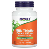Силимарин экстракт расторопши пятнистой Now Foods (Silymarin Milk Thistle) 150 мг 120 вегетарианских капсул