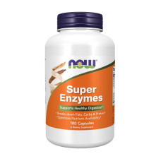 Суперферменты для пищеварения Super Enzymes Now Foods 180 капсул