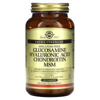 Хондропротектор Solgar Glucosamine Hyaluronic Acid Chondroitin MSM - 120 таблеток