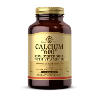 Кальций из раковин устриц, Calcium "600", Solgar, 120 таблеток
