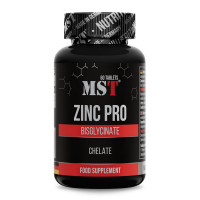 Хелат цинка бисглицинат MST Zinc Pro Bisglycinate Chelate (60 табл)