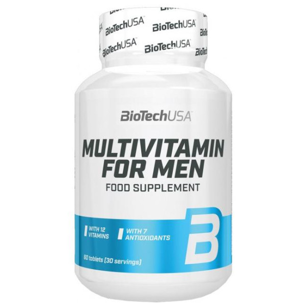 Витамины для мужчин BioTech USA Multivitamin for Men (60 таблетс)