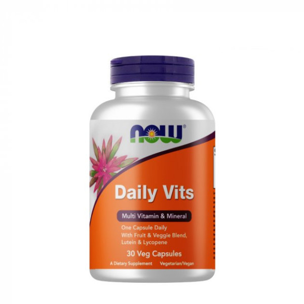 Витамины и минералы NOW Daily Vits, 30 вегакапсул