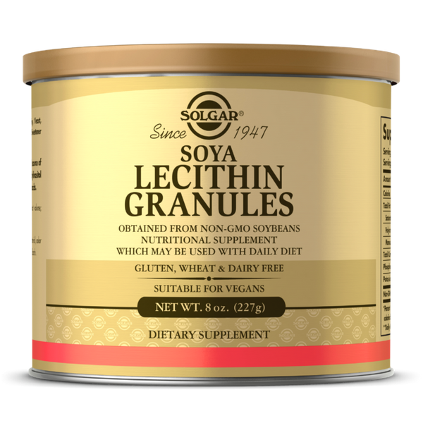 Соєвий Лецитин у Гранулах, Soya Lecithin Granules, Solgar, 227 гр.