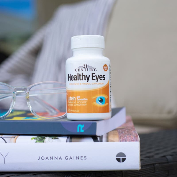 Комплекс Для Глаз с Лютеином и Зеаксантином 21st Century 60 капсул | HEALTHY EYES LUTEIN & Zeaxanthin 60 caps Комплекс Для Глаз с Лютеином и Зеаксантином 21st Century 60 капсул | HEALTHY EYES LUTEIN & Zeaxanthin 60 caps