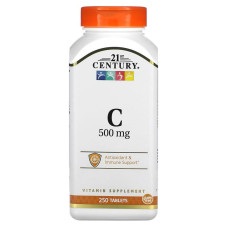 Витамин С 21st Century Vitamin C 500 мг 250 таблеток