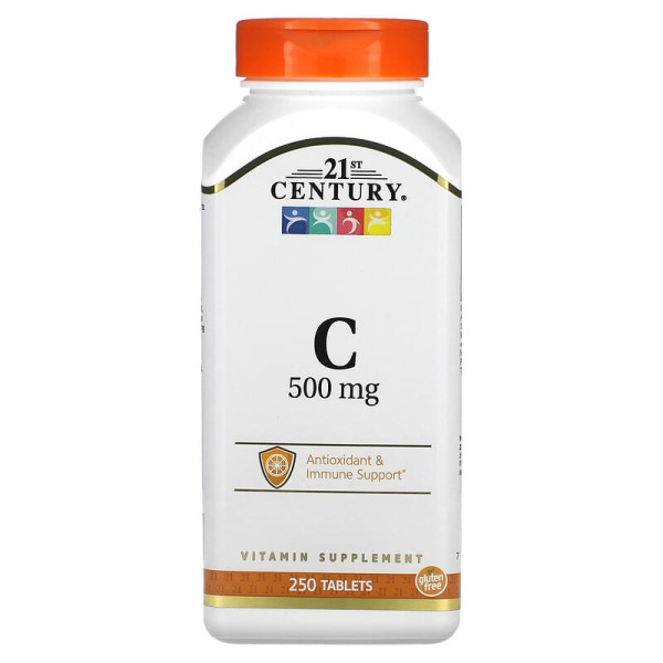 Витамин С 21st Century Vitamin C 500 мг 250 таблеток