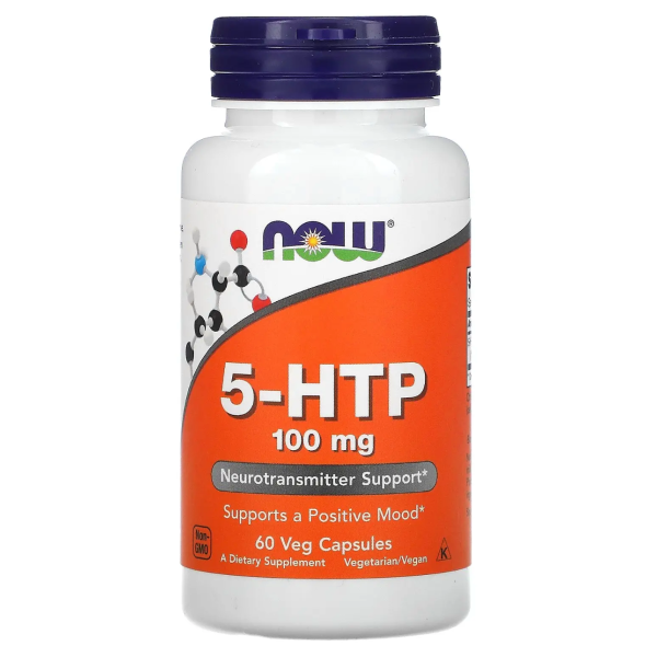 Вітаміни NOW 5-HTP 100 mg (60 капсул)