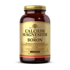Кальцій Магній Бір, Calcium Magnesium Plus Boron, Solgar 250таб