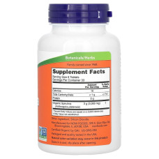Органическая спирулина NOW foods Spirulina 500 mg (200 таблетс)
