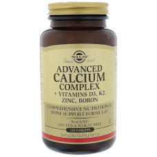 Комплекс кальцію з вітамінами, Calcium Complex, Solgar, 120 табл.