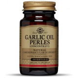 Часникова олія, концентрат Garlic Oil Perles concentrate, Solgar, 100 капсул