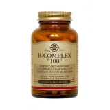Витамин В-100 комплекс, B-Complex "100", Solgar, 50 капсул