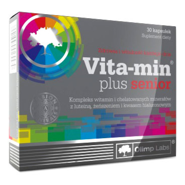 Витамины Olimp Nutrition Vita-Min Plus Senior 30 caps