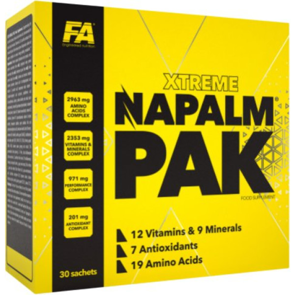 Витаминно-минеральный комплекс Fitness Authority Napalm Pak 30 пакетиков