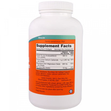 Комплекс кальция и магния, Now Foods, 240 гелевых капсул