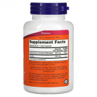 Холин и Инозитол Now Foods, Choline & Inositol,  500 мг, 100 капсул