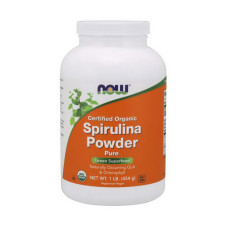 Спирулина Now Foods Organic Spirulina Powder (454 г) нау фудс