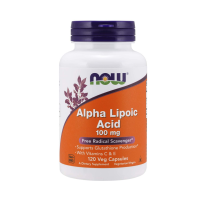 Альфа-липоевая кислота NOW Alpha Lipoic Acid 100 mg (120 капсул)