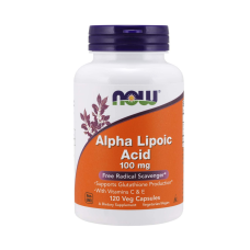 Альфа-липоевая кислота NOW Alpha Lipoic Acid 100 mg (120 капсул)