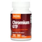 Chromium GTF, Jarrow Formulas, 200 мкг, 100 капсул