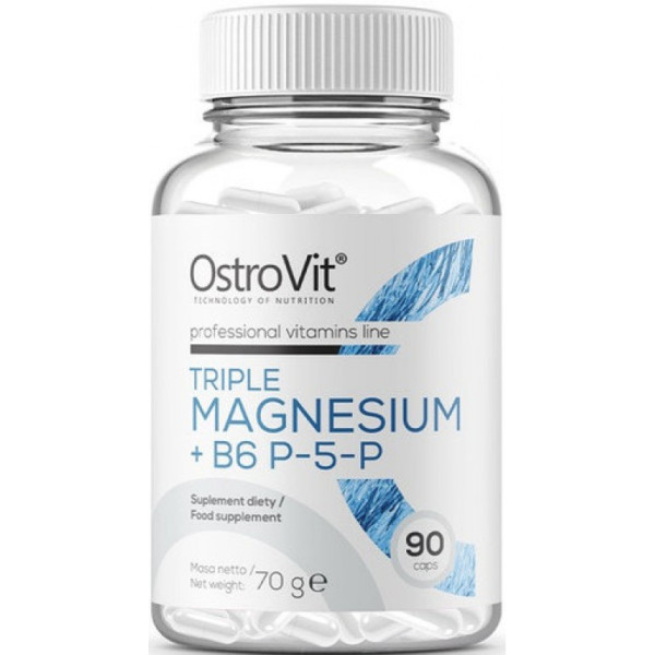 Triple Magnesium + B6 P-5-P 90 caps 
