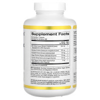 Силимариновий комплекс для печінки California Gold Nutrition Silymarin Complex Liver Health (розторопша артишок куркуму) 360 капсул