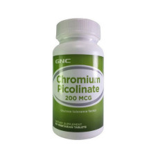 Хром піколінат GNC Chromium Picolinate 200 mcg, 90 таблеток