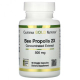Прополис California Gold Nutrition Bee Propolis 2X концентрированный экстракт 500 мг 90 капсул Прополис California Gold Nutrition Bee Propolis 2X концентрированный экстракт 500 мг 90 капсул