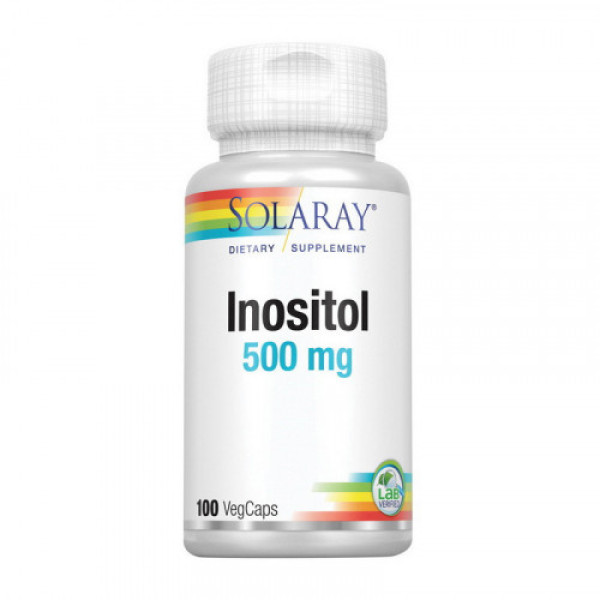 Інозитол Solaray Inositol 500 mg 100 капсул