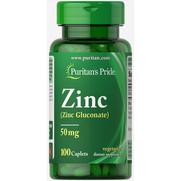 Zinc 50mg 100caplets