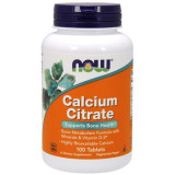 Кальций цитрат с минералами, Calcium Citrate, Now Foods, 100 таблеток